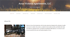 Desktop Screenshot of anzavictoria.com